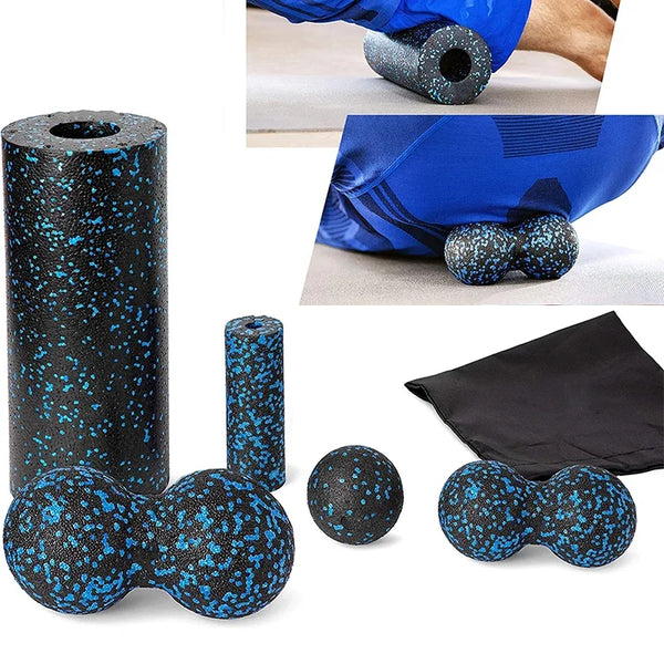 Foam Rollers Fitness Balls Set