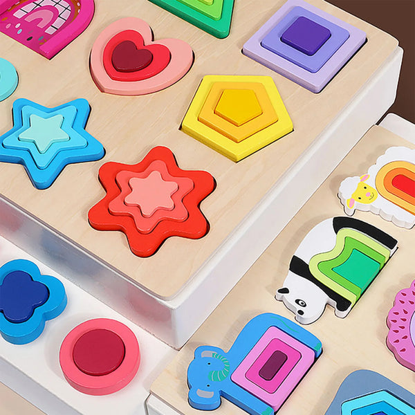 3D Wooden Puzzles Educational Toys