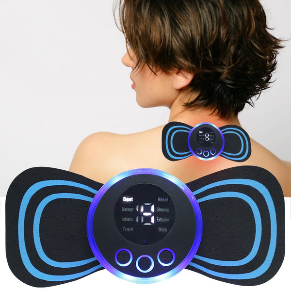 Mini Electric Neck Shoulder Massage Pad