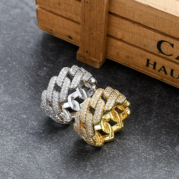 Cuban Style Hip Hop Ring